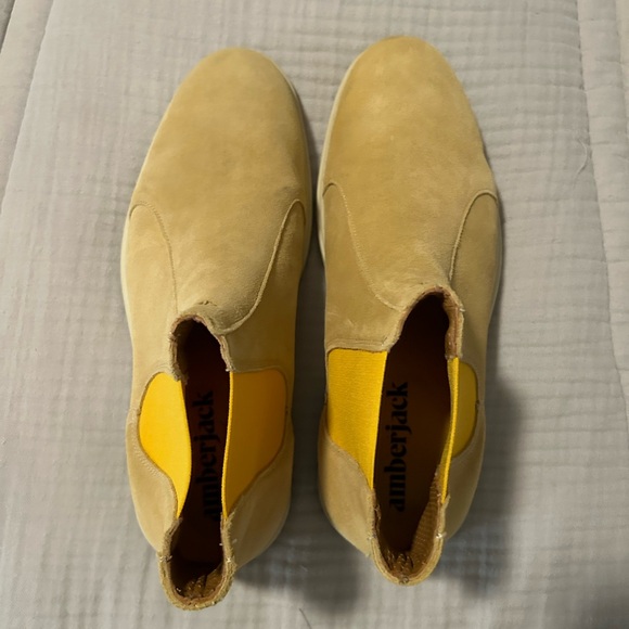Sand colored Chelsea boots - Picture 2 of 2